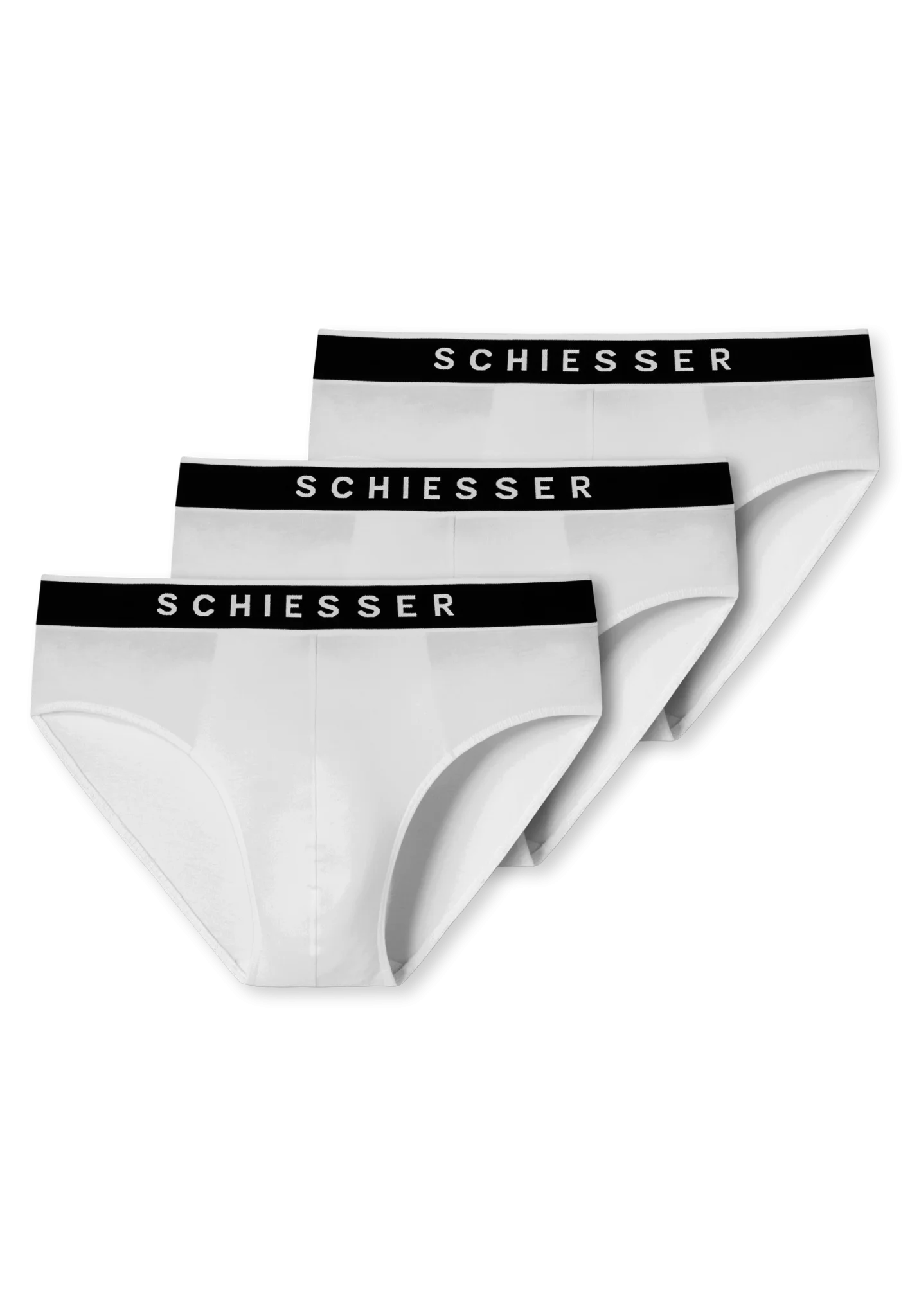 Schiesser 3-pack heren Rio slip 95/5 - Biologisch katoen