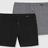 Schiesser 2-Pack heren wijde boxershort - Tension