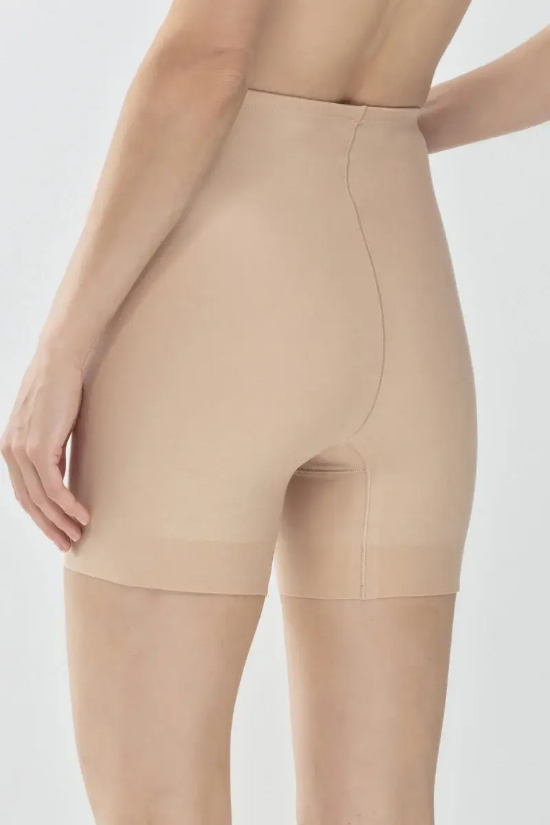 Mey Corrigerende boxershort - Daily Shape Nova Retro - katoenen shapewear boxershort - Zwart - Huidskleur