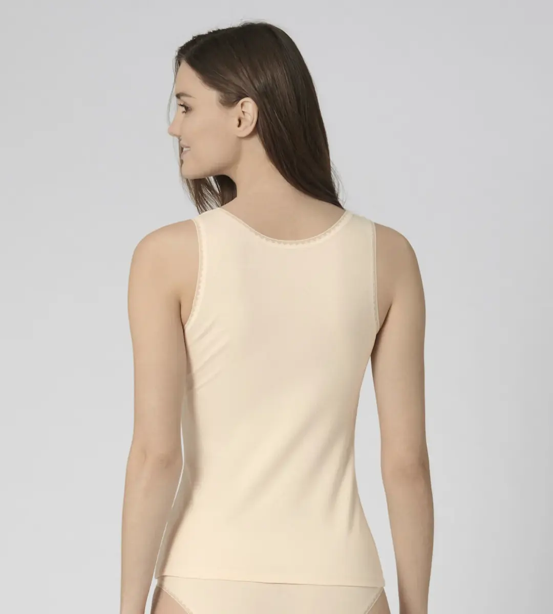 Sloggi 2-pack dames hemden GO brede band - Biologisch katoenen dames onderhemd - Ronde hals Sloggi 2-pack dames hemden GO brede band - Biologisch katoenen dames onderhemd - Ronde hals