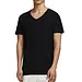 Jack & Jones 2-pack heren ondershirts V-hals - katoenen mannen T-shirts - Basic Slim fit - Zwart