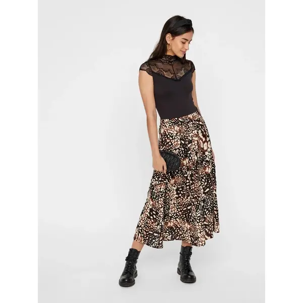 Pieces kanten body - Naya Bodystocking - Mouwloze microfiber kanten lingerie body Pieces kanten body - Naya Bodystocking - Mouwloze microfiber kanten lingerie body