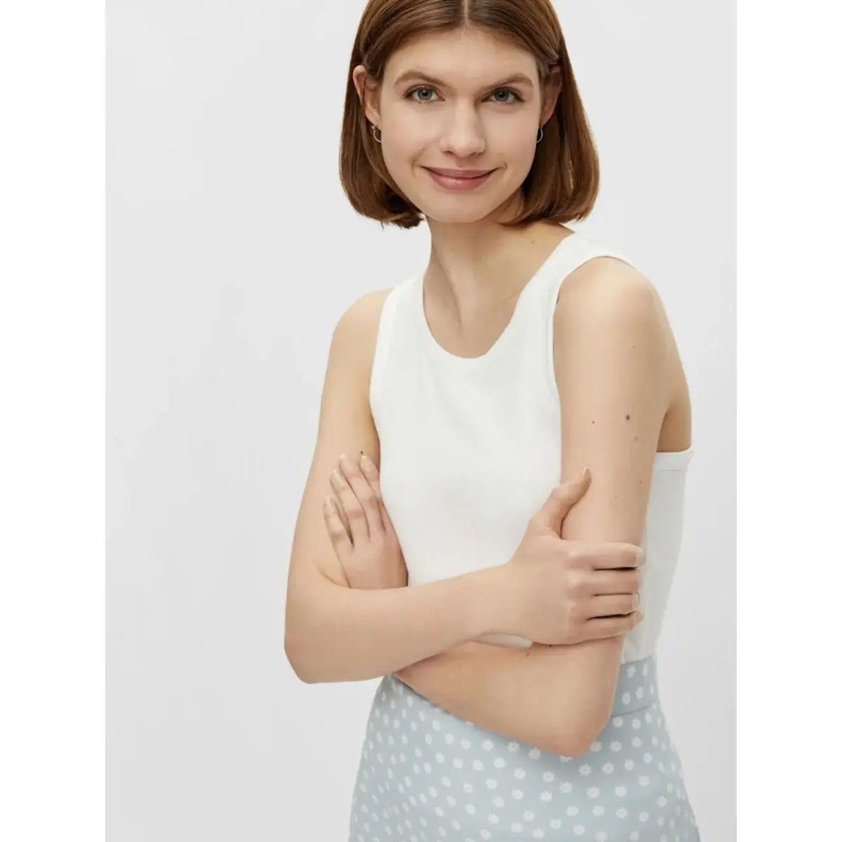 Pieces dames hemdje - Tina Top - Kort dames hemd - Roze Pieces dames hemdje - Tina Top - Kort dames hemd - Roze