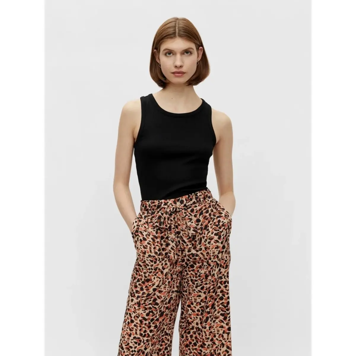 Pieces dames hemdje - Tina Top - Kort dames hemd - Roze Pieces dames hemdje - Tina Top - Kort dames hemd - Roze