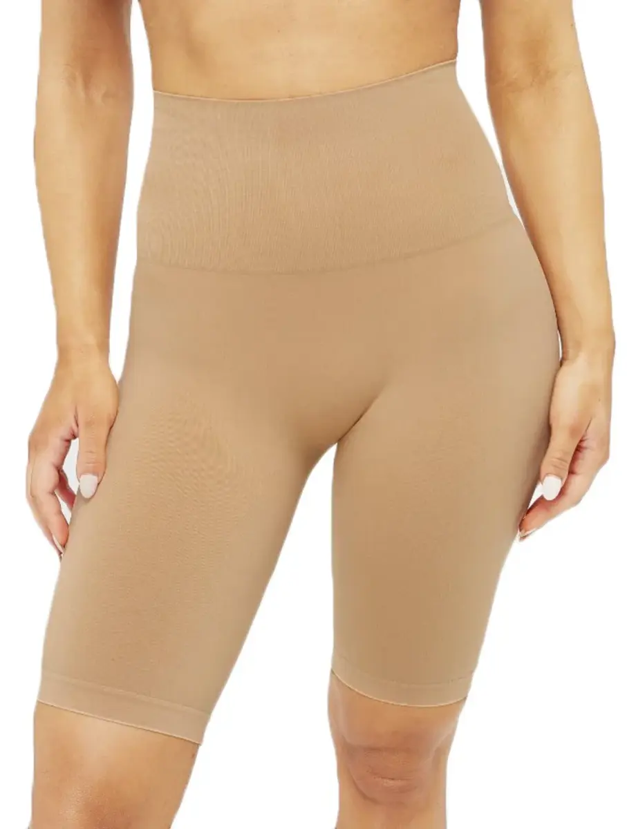 Pieces Corrigerende boxershort lange pijpjes - Hoge shapewear boxershort - Medium Buik, rug, taille corrigerend Pieces Corrigerende boxershort lange pijpjes - Hoge shapewear boxershort - Medium Buik, rug, taille corrigerend