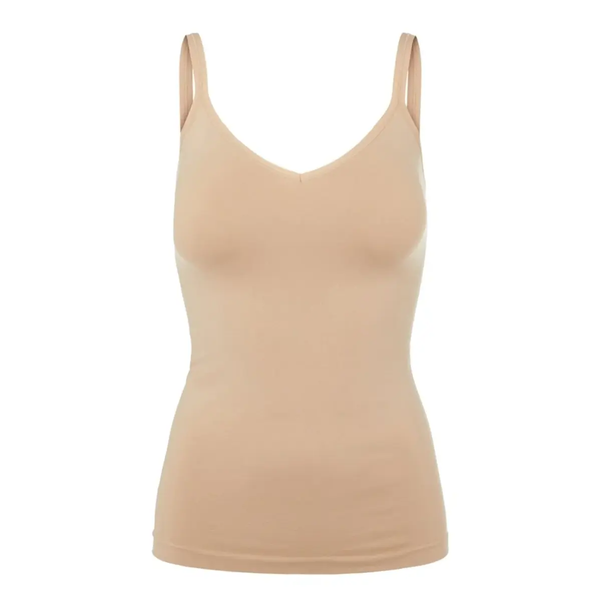 Pieces dames hemd - spaghetti bandjes - Plain Top - Basic vrouwen onderhemd microfiber Pieces dames hemd - spaghetti bandjes - Plain Top - Basic vrouwen onderhemd microfiber