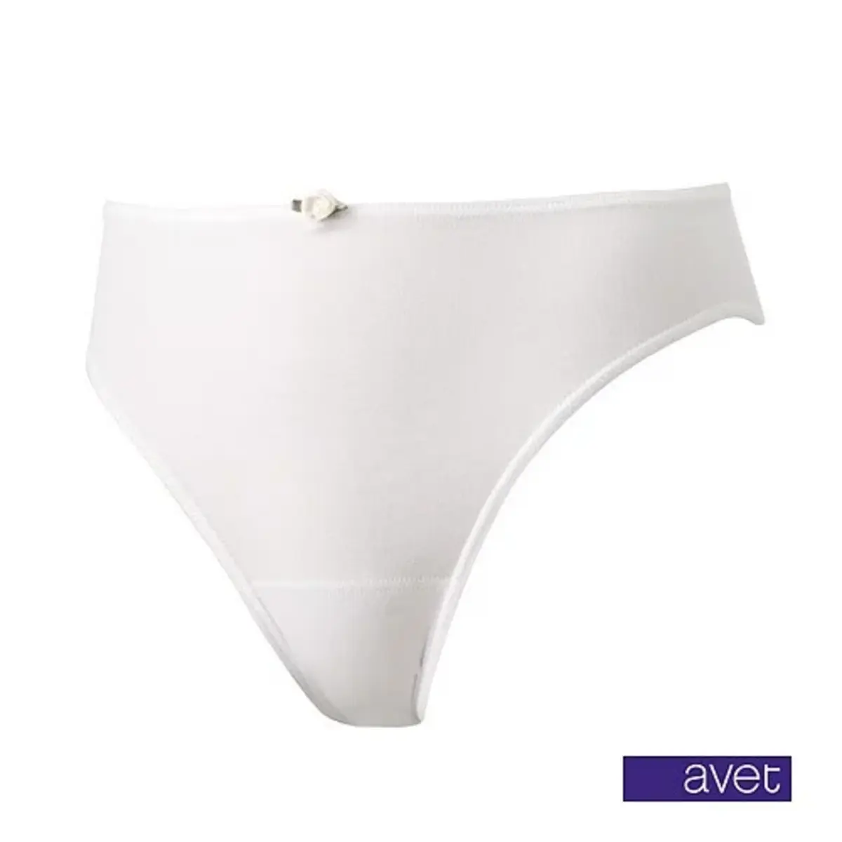 Avet 3367 dames bikini slip - Elastisch katoen dames onderbroek- Mini slip wit en zwart Avet 3367 dames bikini slip - Elastisch katoen dames onderbroek- Mini slip wit en zwart