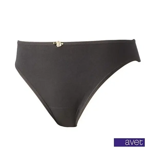 Avet 3367 dames bikini slip - Elastisch katoen dames onderbroek- Mini slip wit en zwart Avet 3367 dames bikini slip - Elastisch katoen dames onderbroek- Mini slip wit en zwart