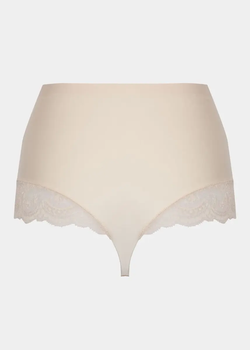 Magic hoge kanten dames taille string - Dream Hi-Thong - Comfortabele high waist string naadloos