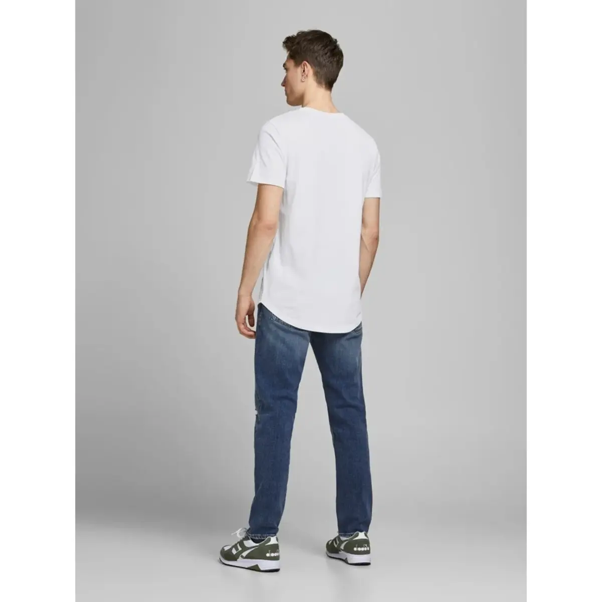 Jack & Jones 5-pack heren T-shirts - ronde hals - Multipack heren ondershirt katoen - Korte mouwen Jack & Jones 5-pack heren T-shirts - ronde hals - Multipack heren ondershirt katoen - Korte mouwen