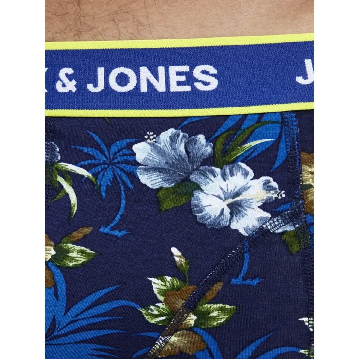 Jack & Jones 3-Pack heren boxershort  - Flower - Katoenen heren onderbroek bloem print