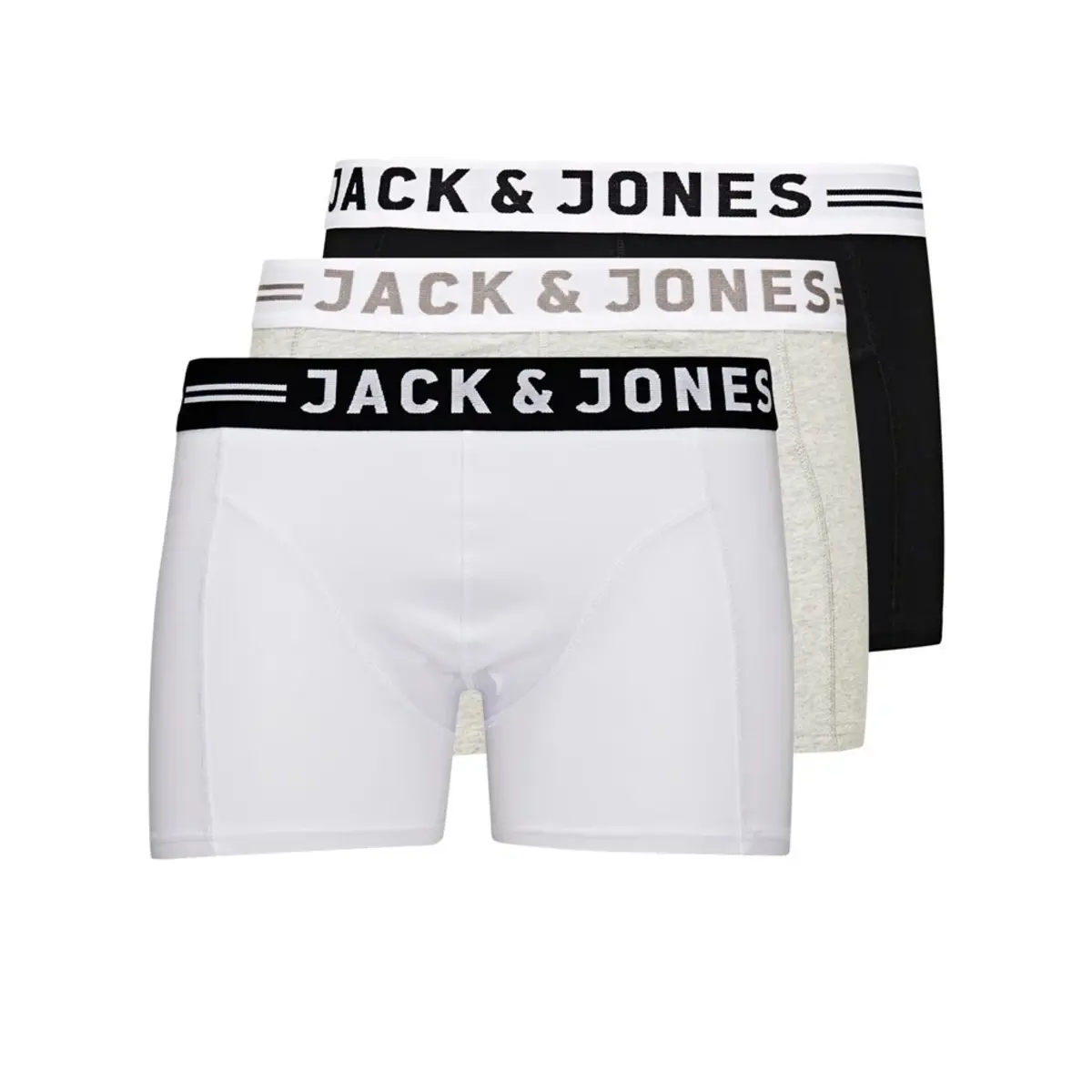 Jack & Jones 3-Pack heren boxershorts - Basic Combi - Katoenen heren ondergoed
