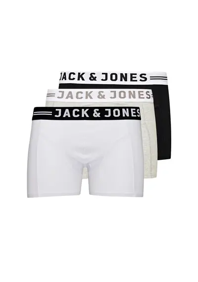 Jack & Jones 3-Pack heren boxershorts - Basic Combi Jack & Jones 3-Pack heren boxershorts - Basic Combi