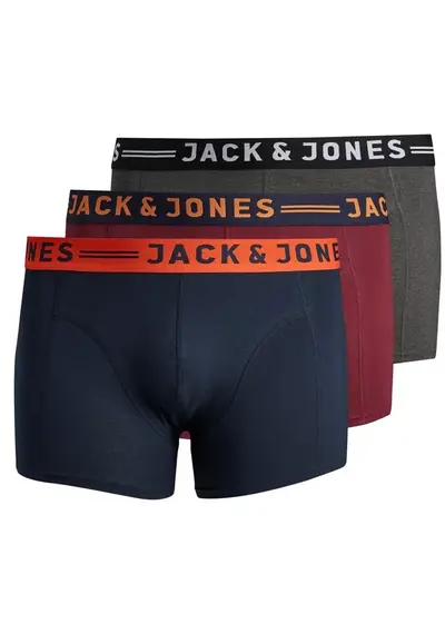 Jack & Jones 3-Pack heren boxershort  - Grote maat Jack & Jones 3-Pack heren boxershort  - Grote maat