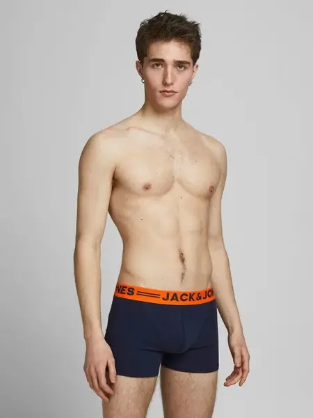 Jack & Jones 3-Pack heren boxershort  - Grote maten heren ondergoed katoen Jack & Jones 3-Pack heren boxershort  - Grote maten heren ondergoed katoen