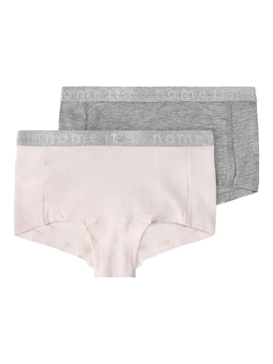 Name it 2-pak meisjes hipster - Organic - Kinder dames onderbroek katoen - Boxershort Name it 2-pak meisjes hipster - Organic - Kinder dames onderbroek katoen - Boxershort