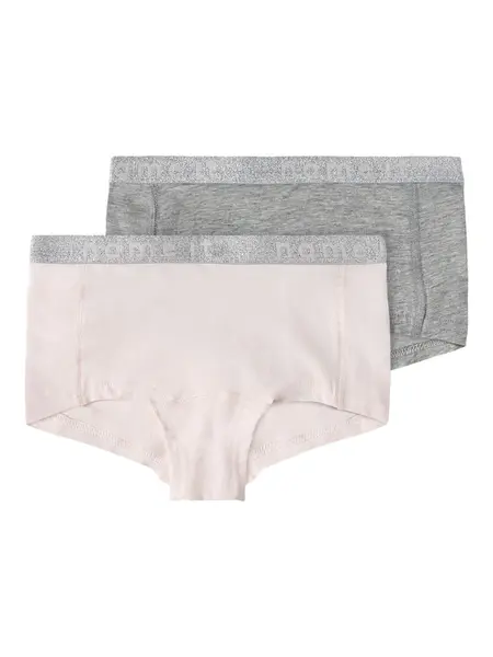Name it 2-pak meisjes hipster - Organic - Kinder dames onderbroek katoen - Boxershort Name it 2-pak meisjes hipster - Organic - Kinder dames onderbroek katoen - Boxershort
