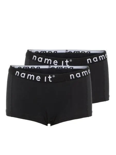 Name it 2-pak meisjes hipster - Organic - Kinder dames onderbroek katoen - Boxershort Name it 2-pak meisjes hipster - Organic - Kinder dames onderbroek katoen - Boxershort