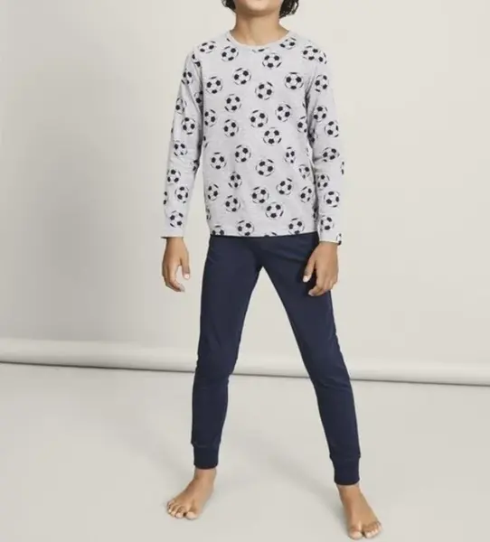 Name it jongens pyjama - Voetbal - Kinder nachtkleding katoen Name it jongens pyjama - Voetbal - Kinder nachtkleding katoen