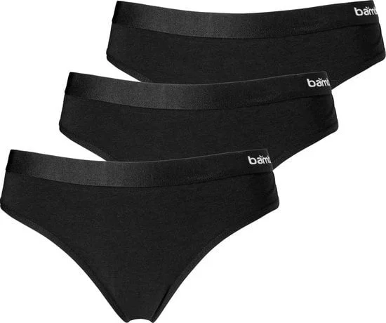 Apollo 3-pack dames string bamboe - Duurzame strings - Elastische band