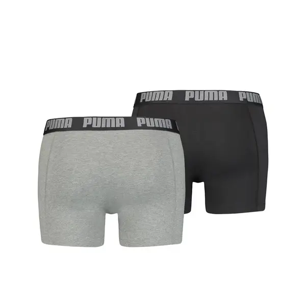 Puma Heren Boxershort 2-pak- Dark grey / Black - Katoenen mannen onderbroek Puma Heren Boxershort 2-pak- Dark grey / Black - Katoenen mannen onderbroek