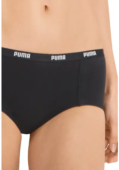 Puma 3-Pack dames mini Boxershorts - Katoen Puma 3-Pack dames mini Boxershorts - Katoen