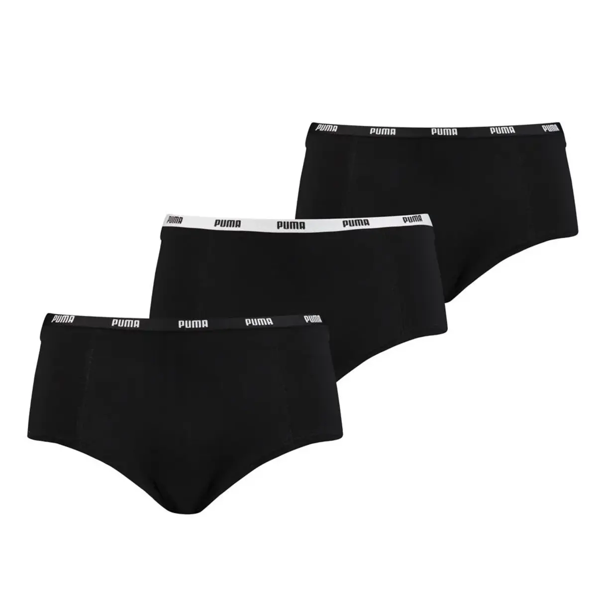 Puma 3-Pack dames mini Boxershorts - Katoen dames ondergoed - Vrouwen hipster Puma 3-Pack dames mini Boxershorts - Katoen dames ondergoed - Vrouwen hipster