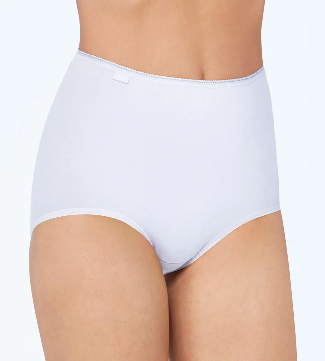 Sloggi dames 24/7 maxi taille slip - Natural katoen - Hoge Katoenen dames ondergoed - sloggi slips dames Sloggi dames 24/7 maxi taille slip - Natural katoen - Hoge Katoenen dames ondergoed - sloggi slips dames