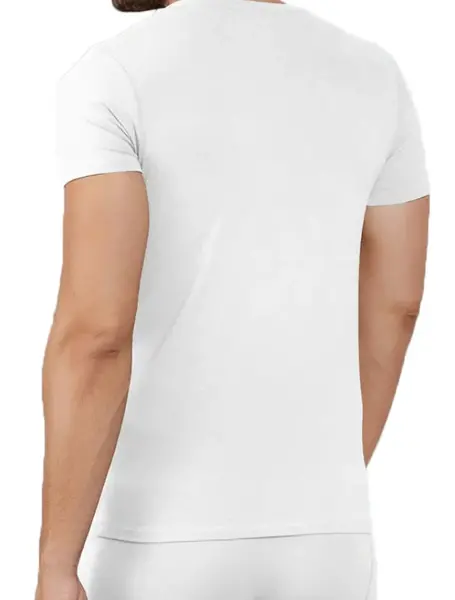 Apollo 2-pack heren T-shirts - Bamboe V-hals - Mannen ondershirt korte mouwen Apollo 2-pack heren T-shirts - Bamboe V-hals - Mannen ondershirt korte mouwen