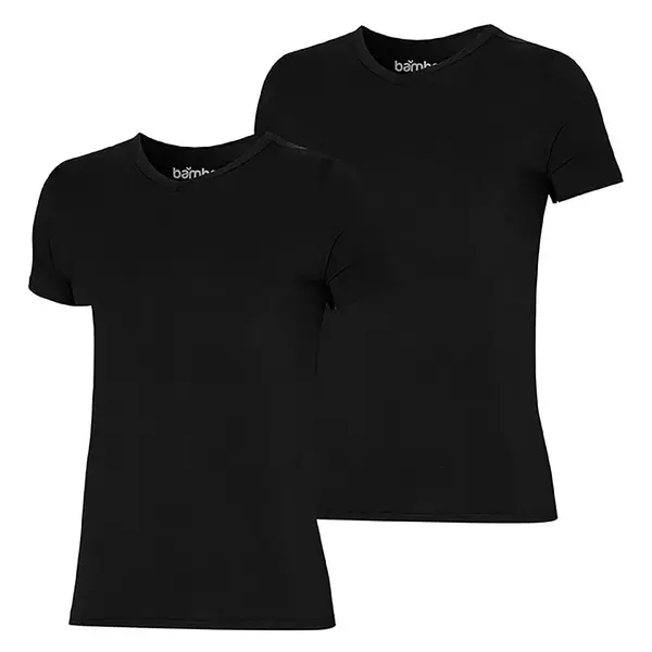 Apollo 2-pack heren T-shirts - Bamboe V-hals - Mannen ondershirt korte mouwen Apollo 2-pack heren T-shirts - Bamboe V-hals - Mannen ondershirt korte mouwen