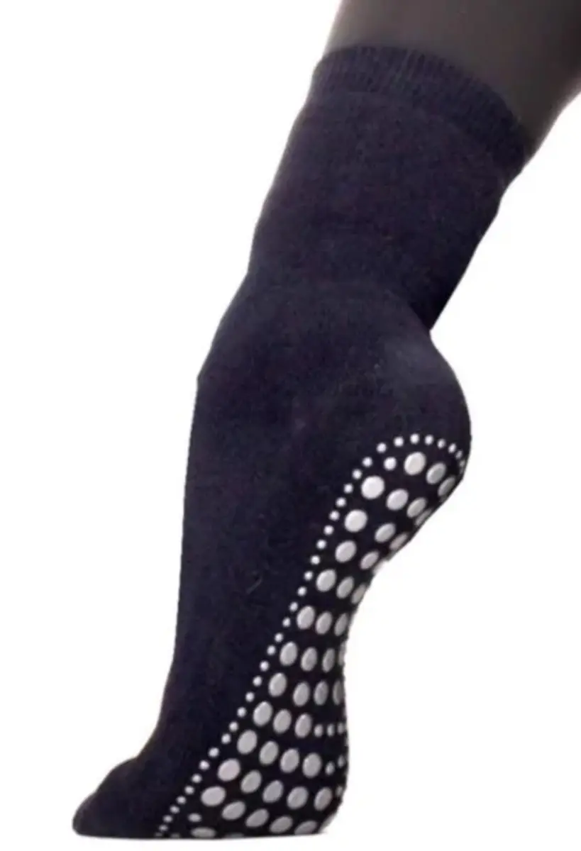 Basset Antislip sokken met ABS noppen 1 paar - Katoenen Grip sokken - Tegen uitglijden Basset Antislip sokken met ABS noppen 1 paar - Katoenen Grip sokken - Tegen uitglijden