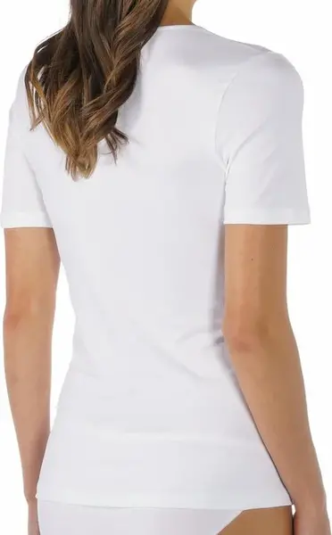 Mey 56201 Emotion dames T-shirt - ronde hals - Vrouwen viscose ondershirt slim Fit - Korte mouwen Mey 56201 Emotion dames T-shirt - ronde hals - Vrouwen viscose ondershirt slim Fit - Korte mouwen