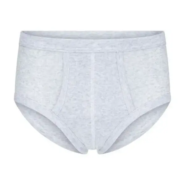 Beeren 2-pak heren slips met gulp - M500 grijsmellee - Heren onderbroek met sluiting - Klassiek beeren ondergoed heren Beeren 2-pak heren slips met gulp - M500 grijsmellee - Heren onderbroek met sluiting - Klassiek beeren ondergoed heren