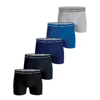 Bjorn Borg 5-pack heren boxershort Blue Depths - Solid Bjorn Borg 5-pack heren boxershort Blue Depths - Solid