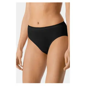 Mey Lights dames heup slip - Elastisch katoenen dames onderbroek -Midi slip Katoenen kruisje
