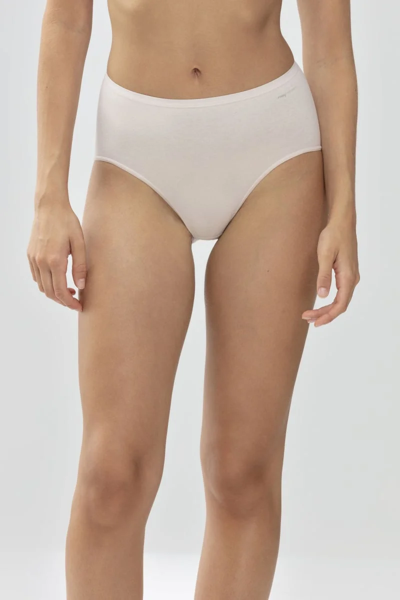 Mey dames taille slip - Biologisch katoenen dames onderbroek - Maxi ondergoed vrouwen