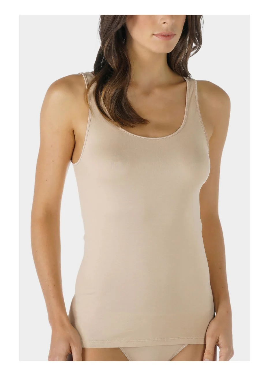 Mey Emotion - Viscose dames hemd brede band - Vrouwen singlet - Naadloos comfortabel onderhemd