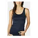 Mey Emotion - Viscose dames hemd brede band - Vrouwen singlet - Naadloos comfortabel onderhemd - Donkerblauw