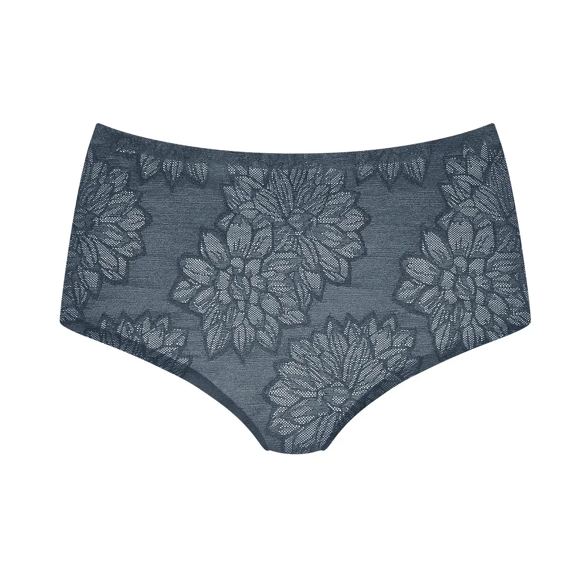 Triumph Fit Smart Maxi Slip Zwart - Vrouwen taille onderbroek - Kanten slip