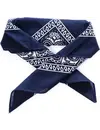 Bandana Rain Drop blauwe 54 x 54 cm - Katoenen bandana