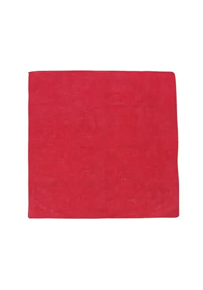 Boerenzakdoek Uni Rood 54x54 cm Boerenzakdoek Uni Rood 54x54 cm