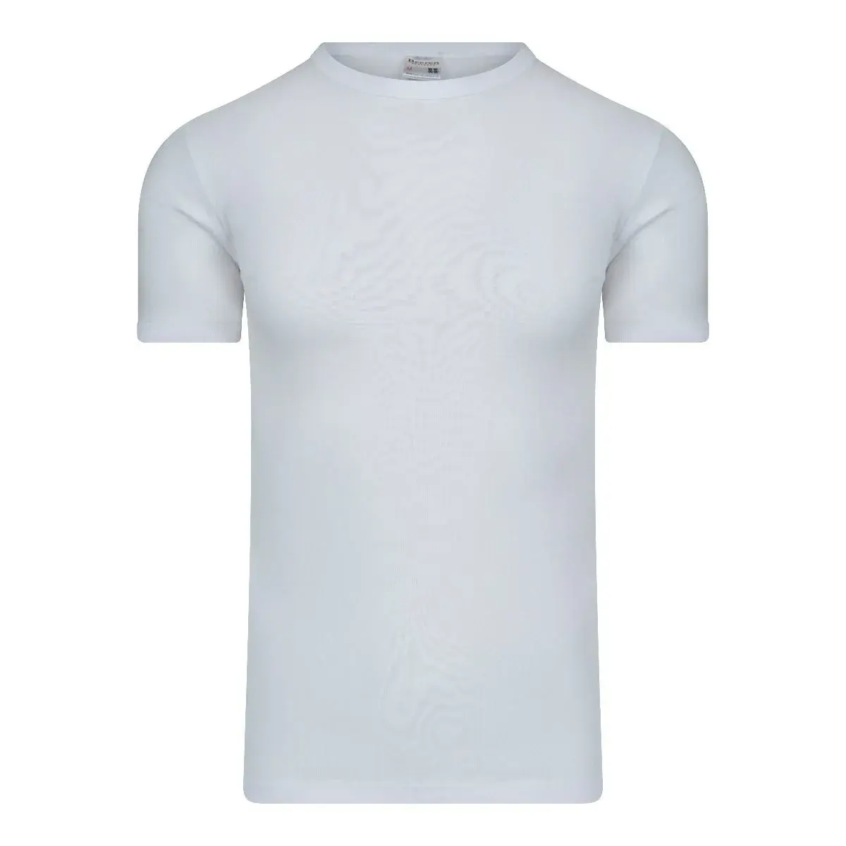 Beeren 6 stuks ondershirts/ Tshirts heren - Ronde hals - 100% Katoenen mannen T-shirt korte mouw - Witte t shirts heren