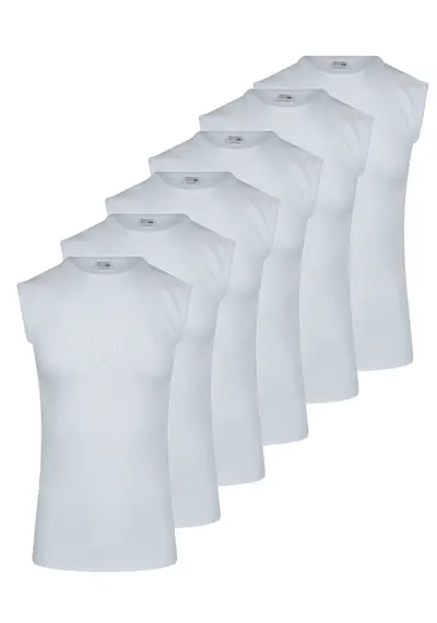 Beeren 6 stuks heren mouwloze shirts 100% katoen Beeren 6 stuks heren mouwloze shirts 100% katoen
