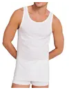Beeren 6 Stuks katoenen heren hemden - Basic - Aansluitende katoenen onderhemd - Lang mannen singlet