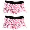 Funderwear meisjes boxershorts luipaard 2-pack