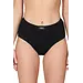 Racky ondergoed dames Taille slip - Betaalbare hoge dames onderbroek katoen - Zwart
