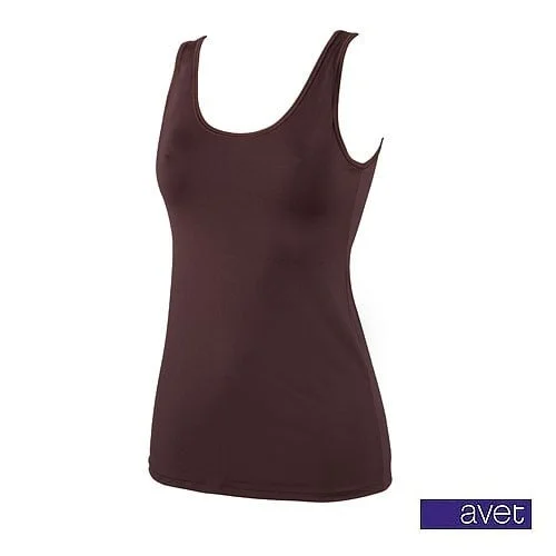 Avet dames hemd microfiber 7591 - Polyamide dames onderhemd - Naadloos Singlet
