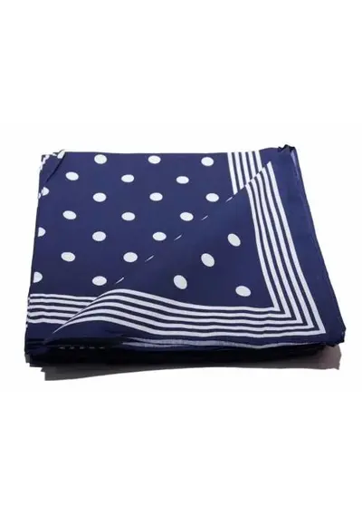 Boeren zakdoek Blauw stippel 54 x 54 cm Boeren zakdoek Blauw stippel 54 x 54 cm