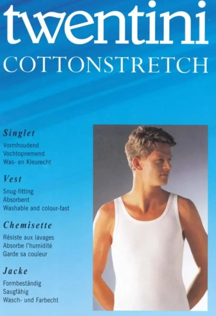 Twentini heren hemd - Elastisch katoen Twentini heren hemd - Elastisch katoen