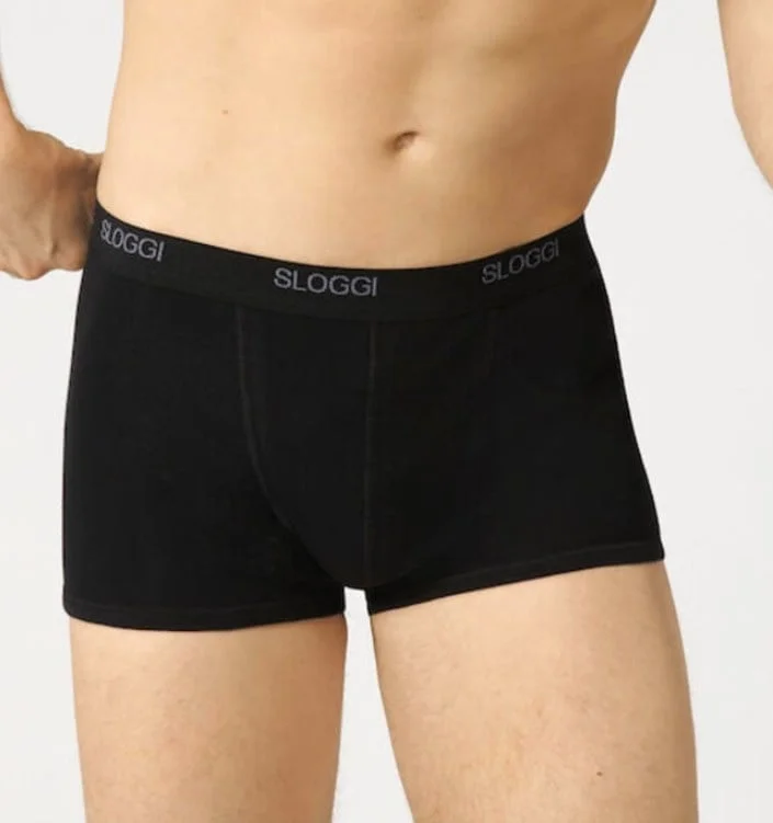 Sloggi heren Basic boxershort - Elastisch katoen - Sloggi ondergoed heren - Sloggi onderbroek